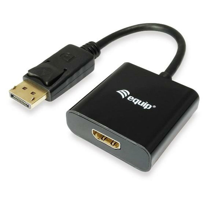 Adattatore DisplayPort con HDMI Equip 133438 Nero 20 cm
